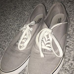 Grey knock off vans